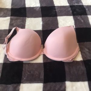 Pink bra